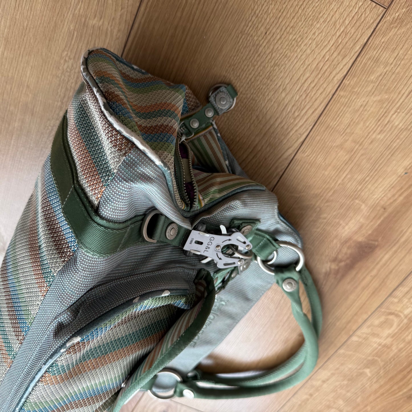 GG&L striped bag - One Size