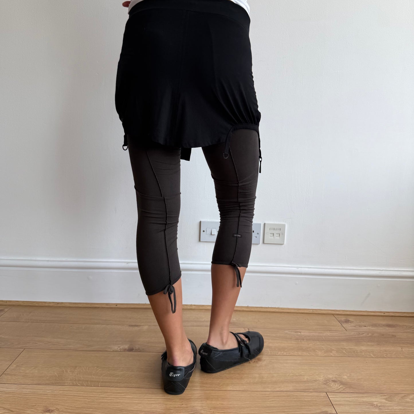 Cop Copine two piece capris + skirt - Size XS