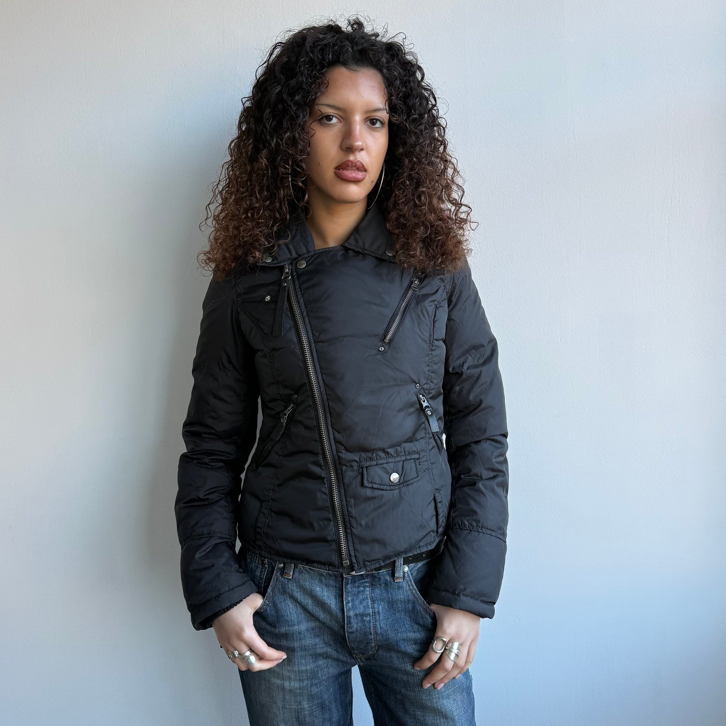 Miss Sixty asymmetric puffer - Size M