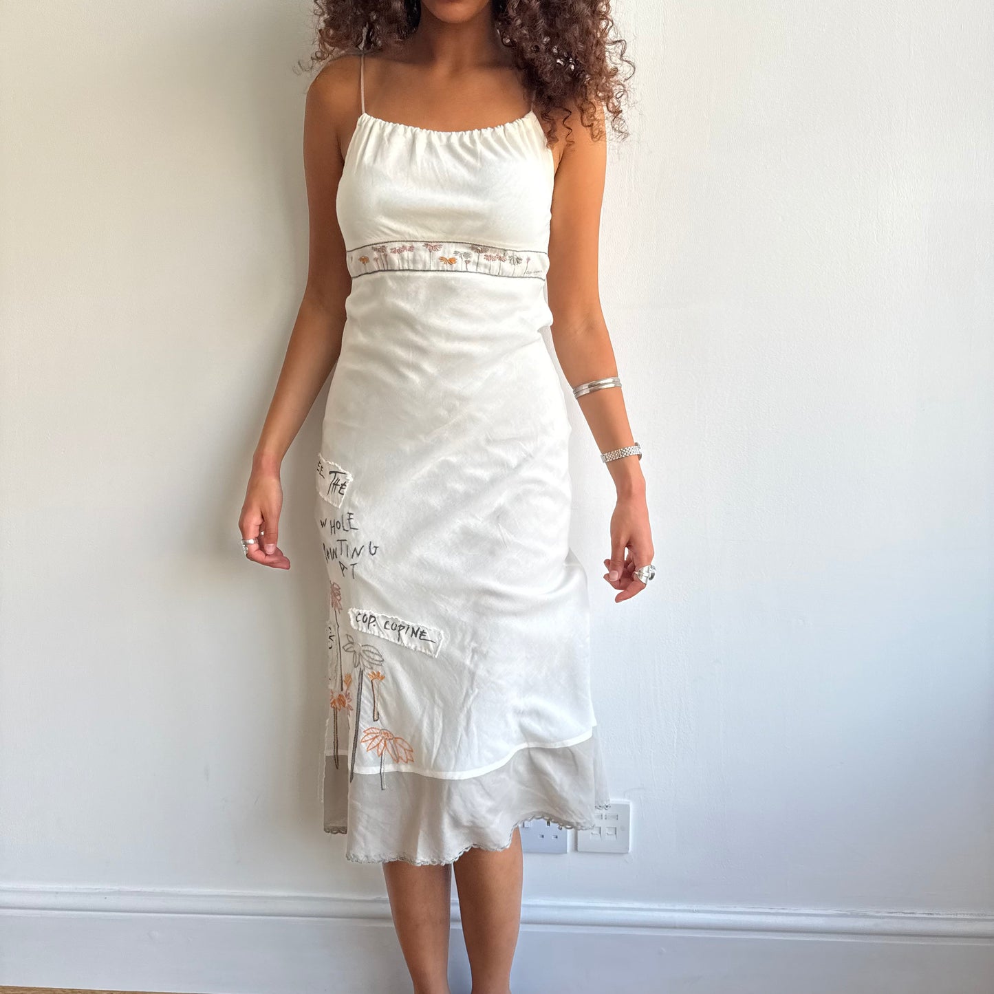 Cop Copine graphic maxi dress - Size S