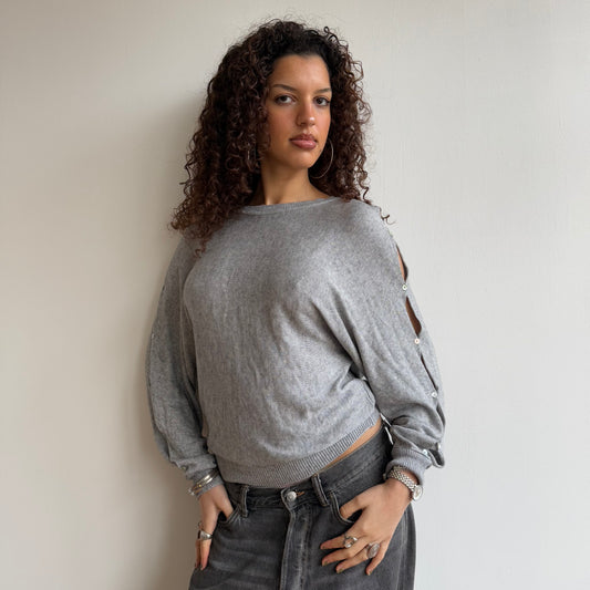 Cop Copine grey knit - Size S