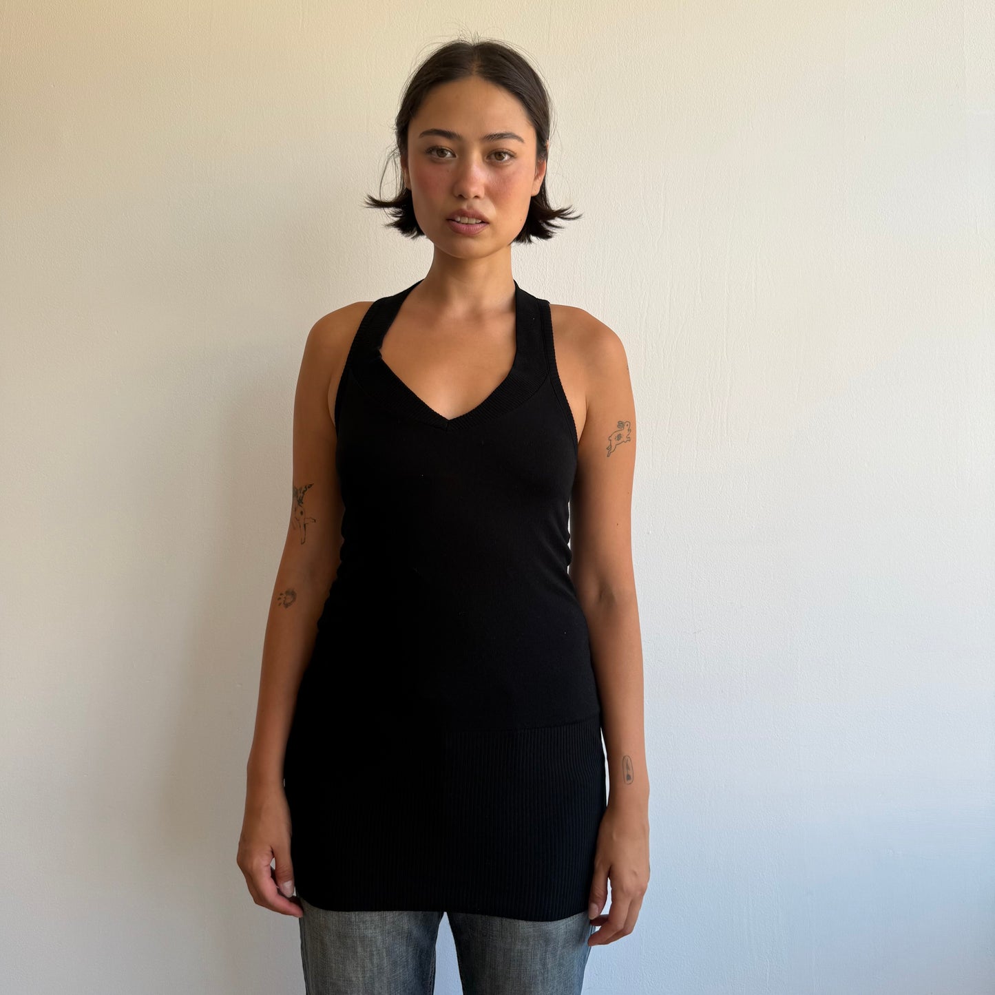 Miss Sixty black knit top - Size S