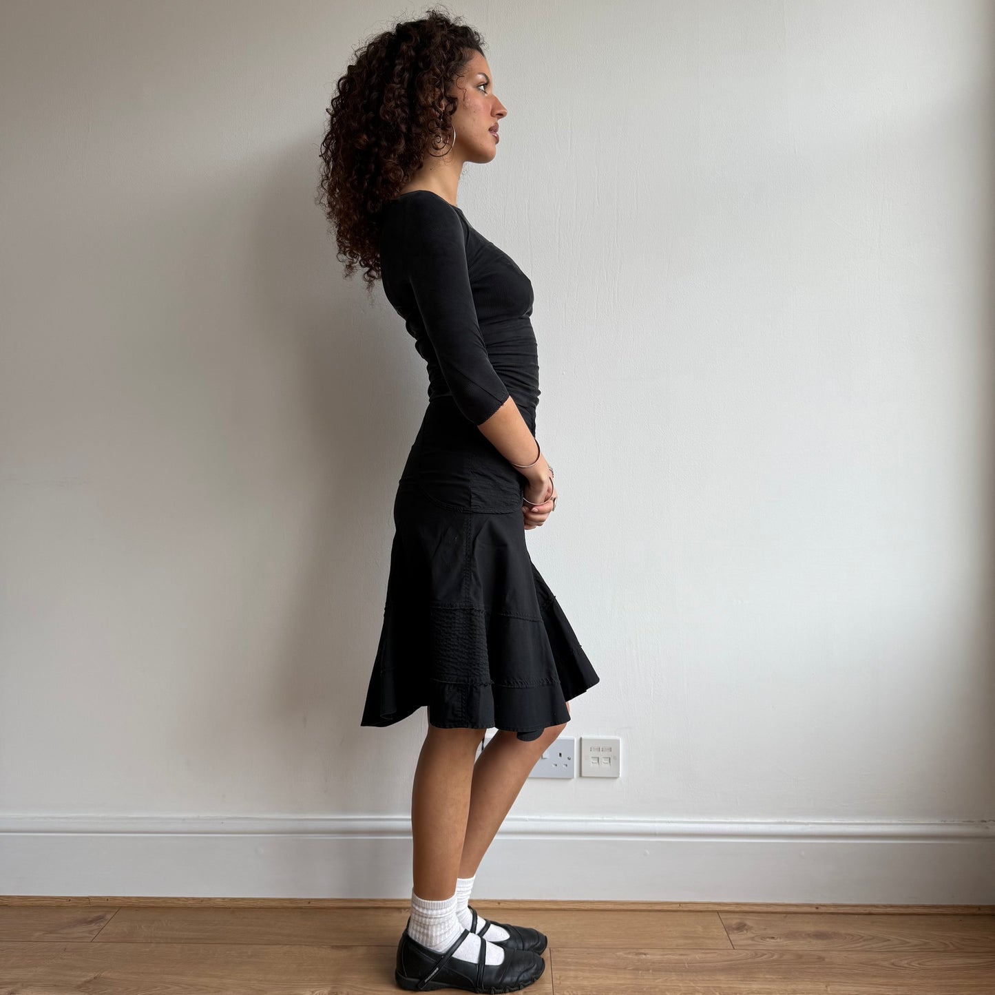 Black archival skirt - Size XS