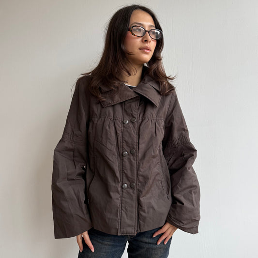 Brown archival puffer - Size S