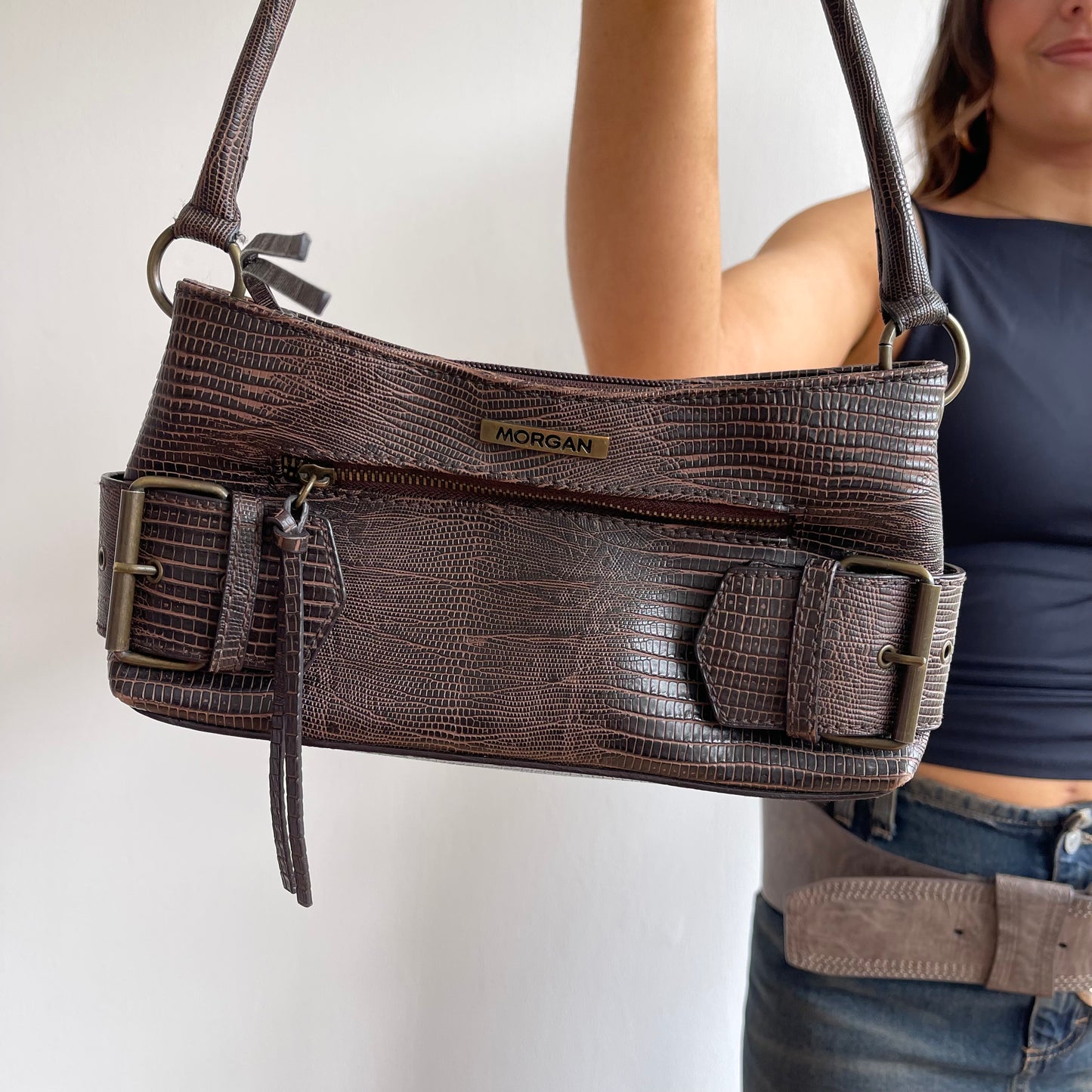Morgan de toi buckle bag