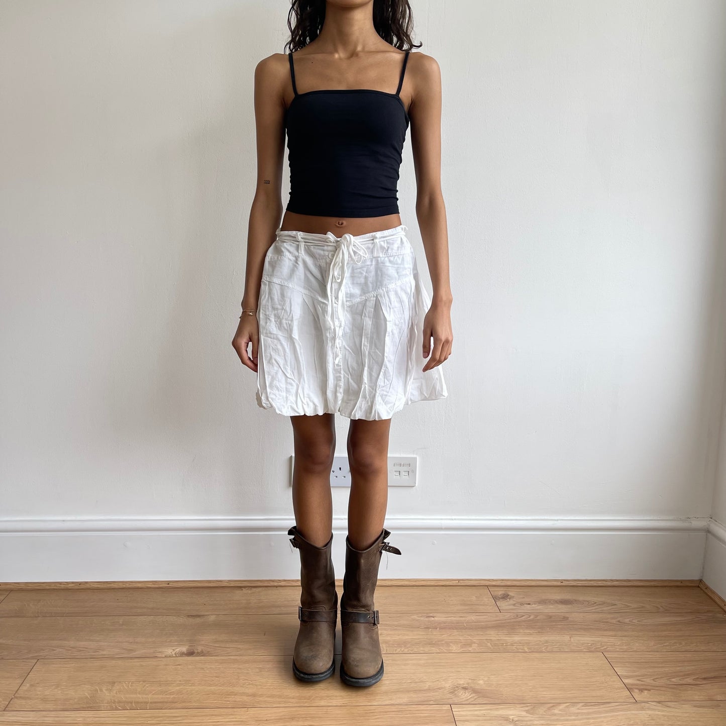 White bubble skirt - Size M