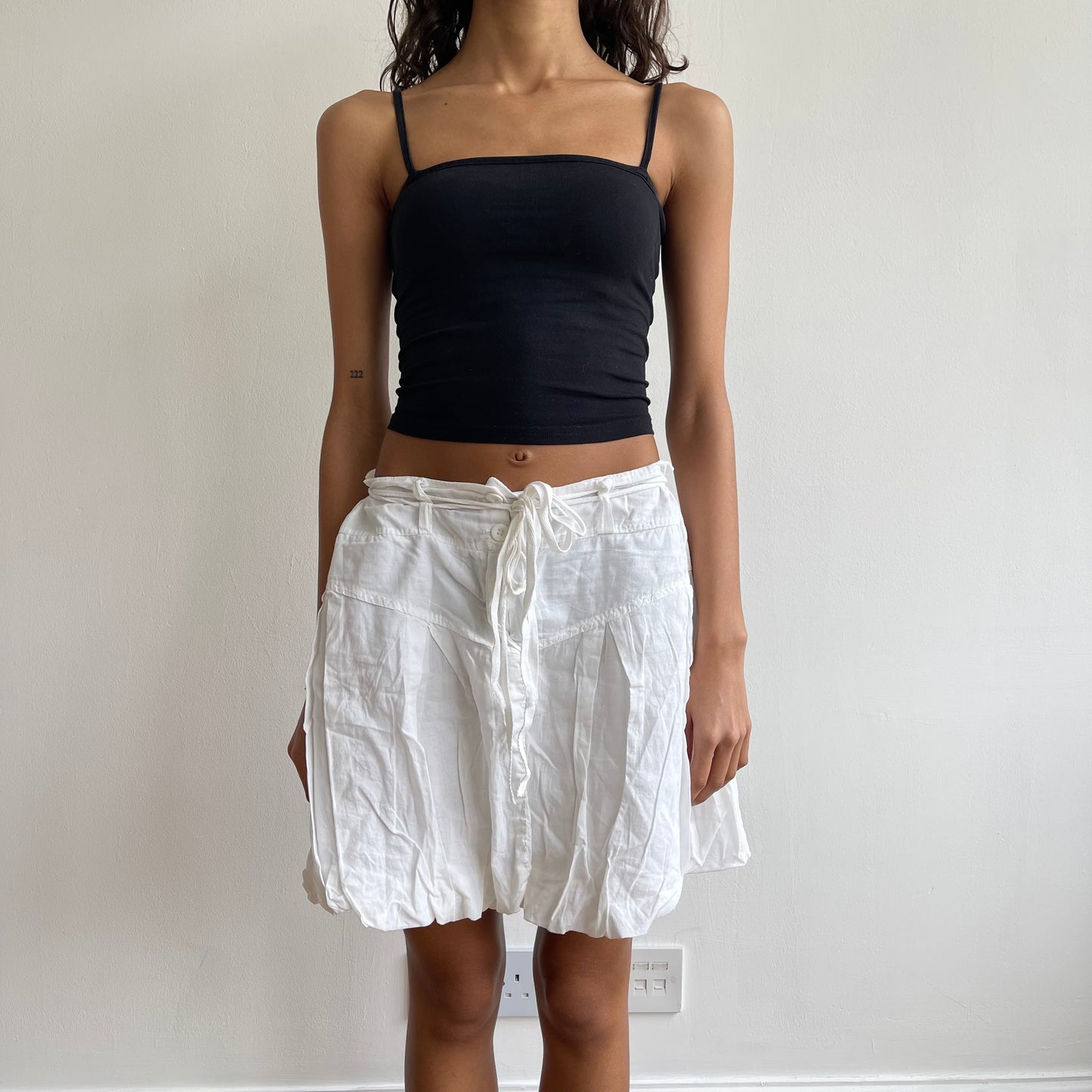 White bubble skirt - Size M