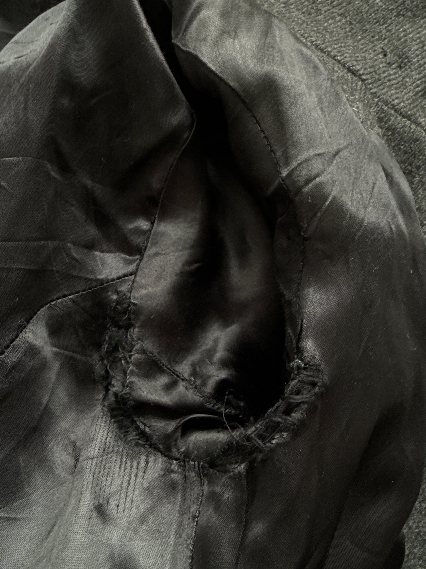 Grey peacoat dress - Size S