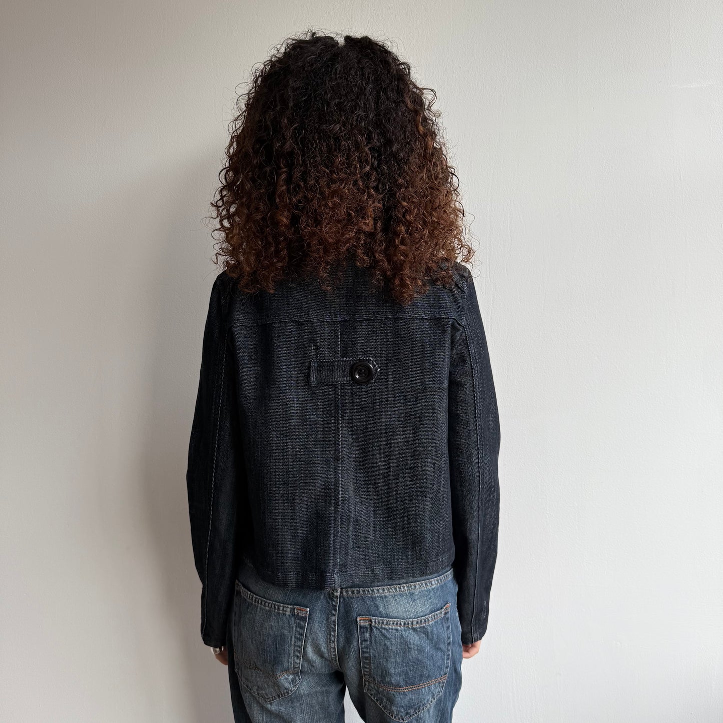 Denim peacoat - Size M