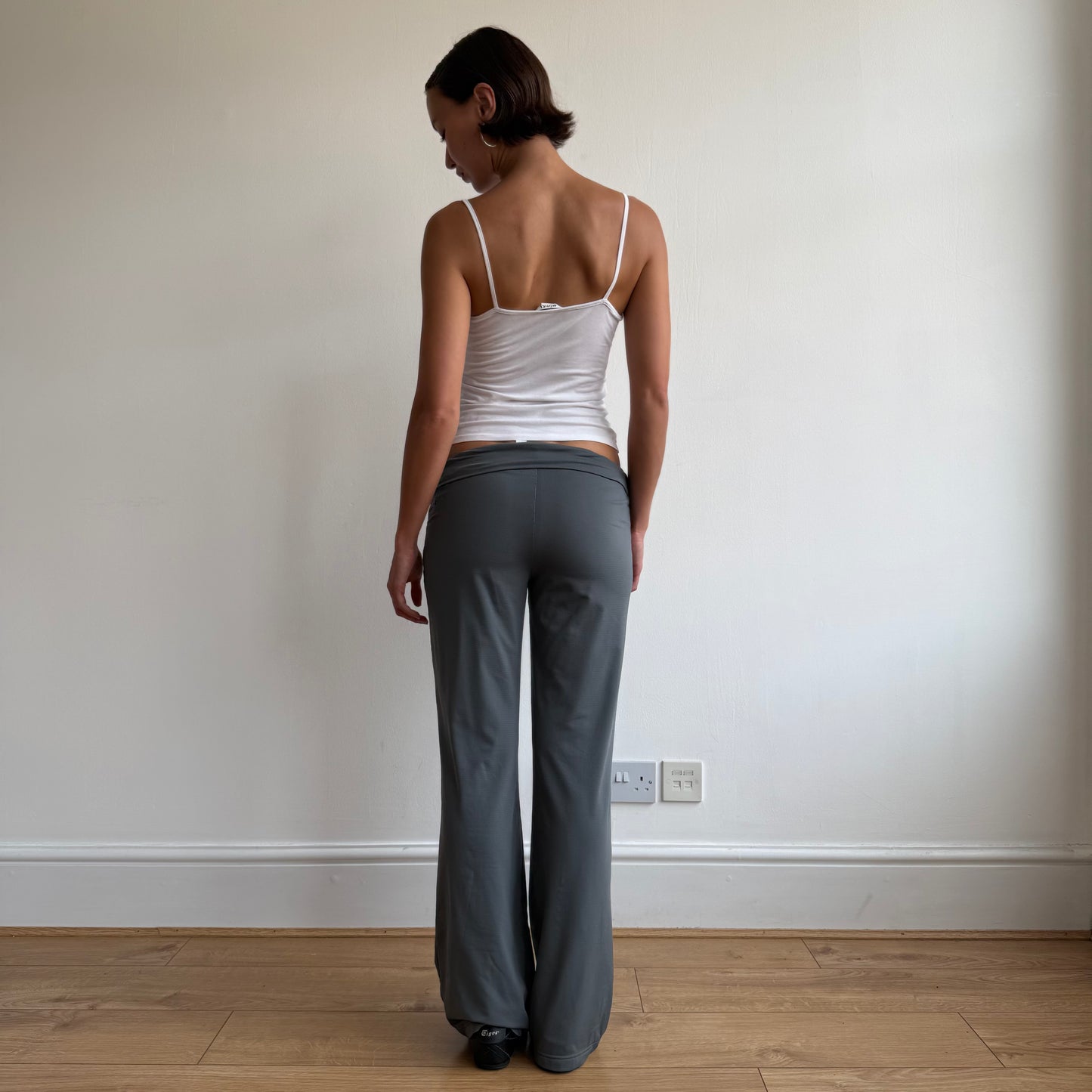 Khaki grey Adidas yoga pants - Size S-M