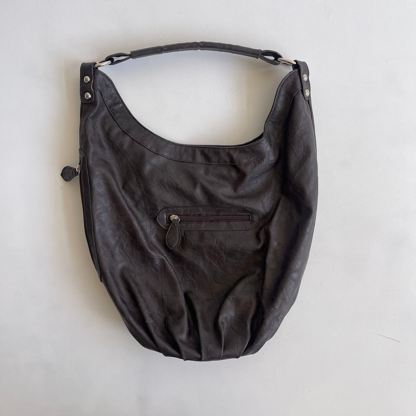 Brown o-ring bag - O/S