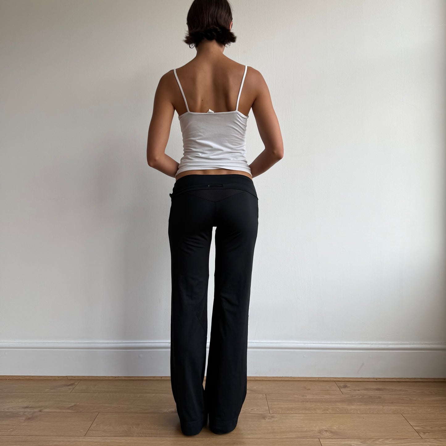 Adidas striped flared bead yoga pants- Size S