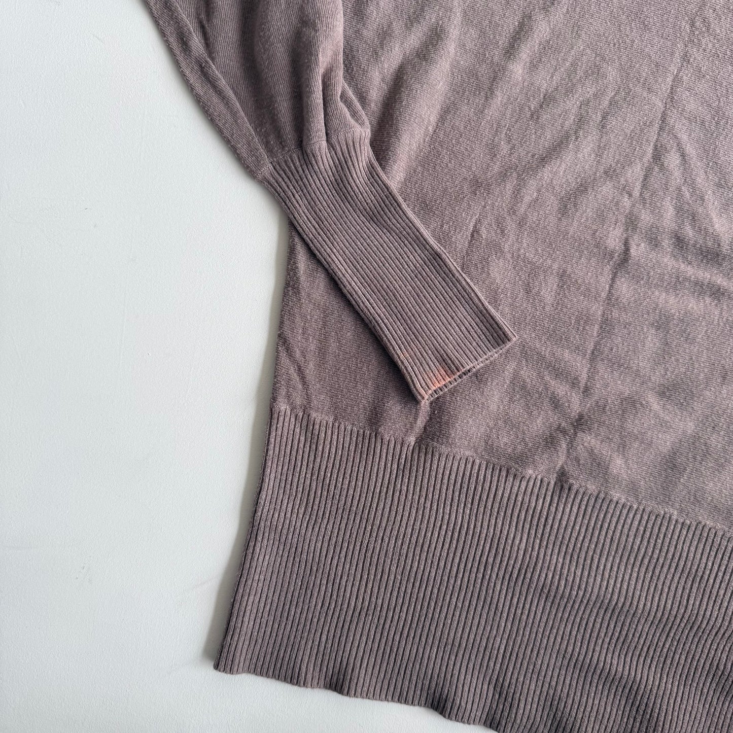 Beige (2) slouchy knit jumper - Size S-M