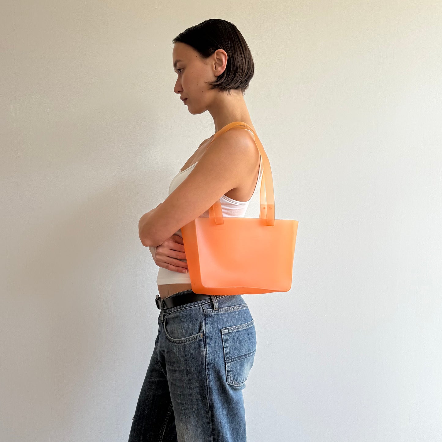 Orange jelly bag - One Size