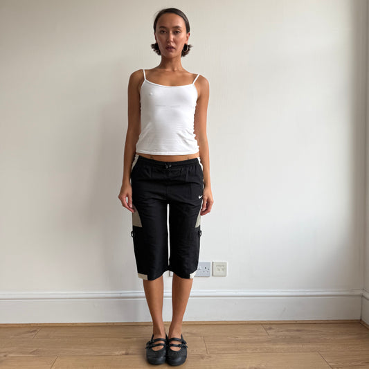 Black d-ring Nike capris - Size XXS/XS