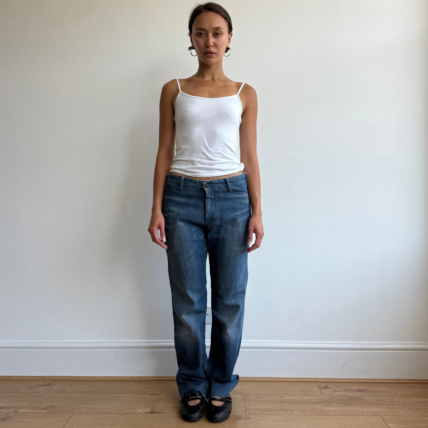 Blue Levi’s star button back jeans - Size 30x32