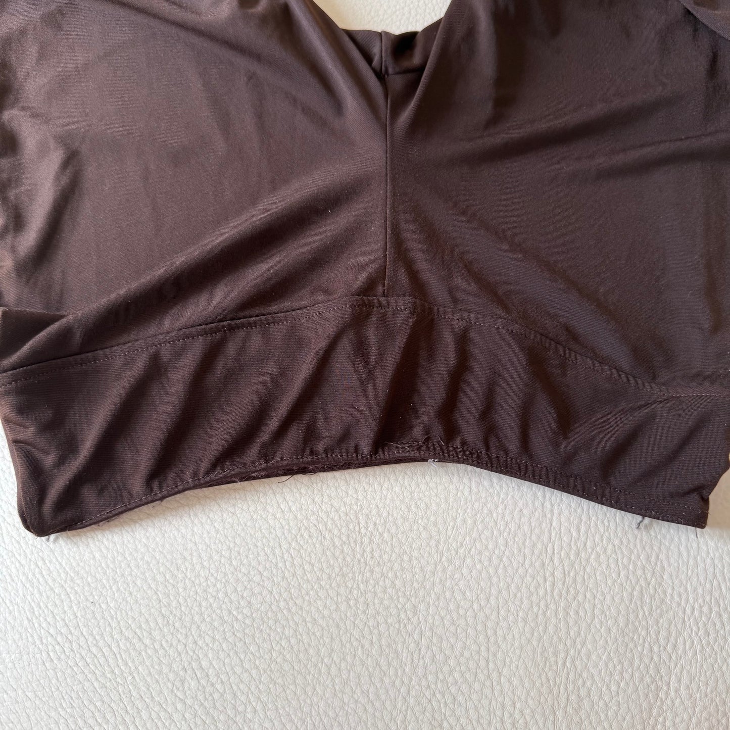 Brown harem bubble capris - Size S