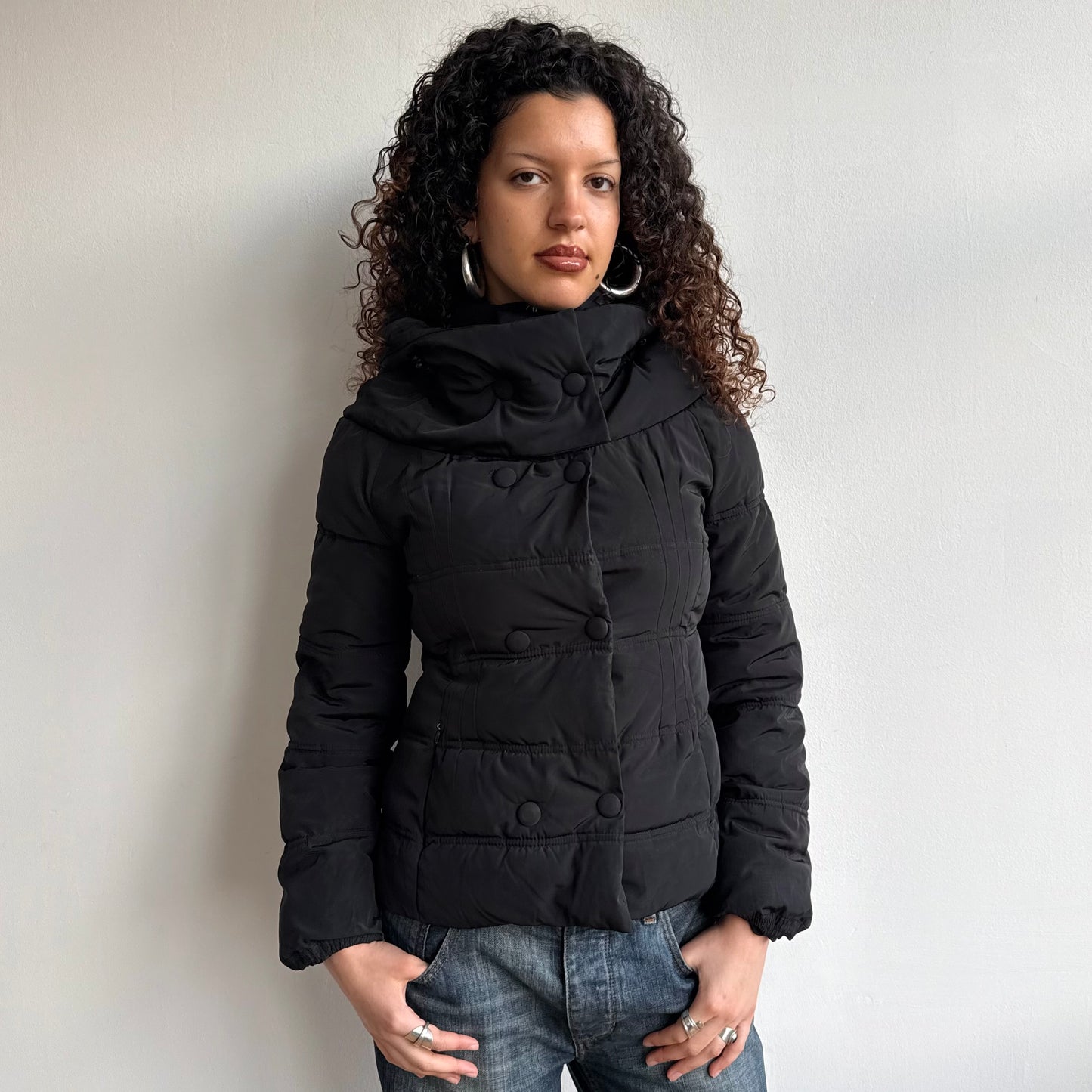 Morgan de toi peacoat puffer - Size S