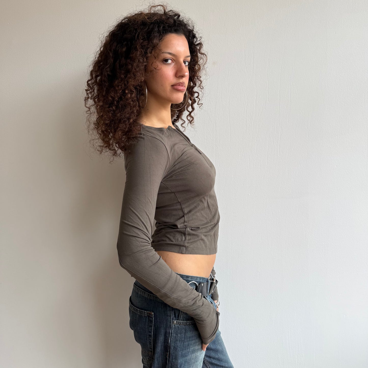 Cop Copine zip top - Size S