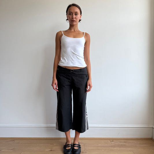 Black Adidas belt capris - Size S/M