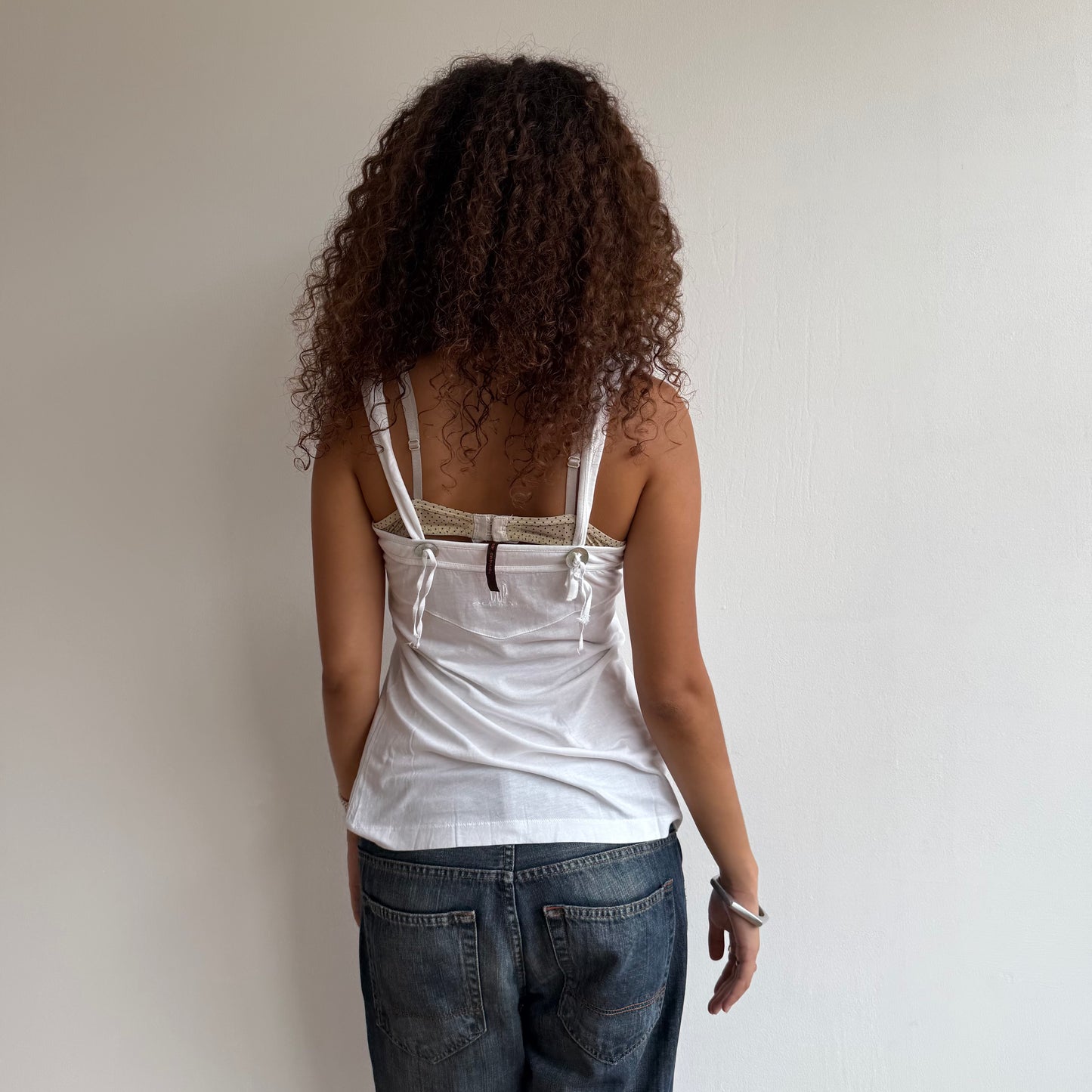 White Cop Copine cami top - Size M