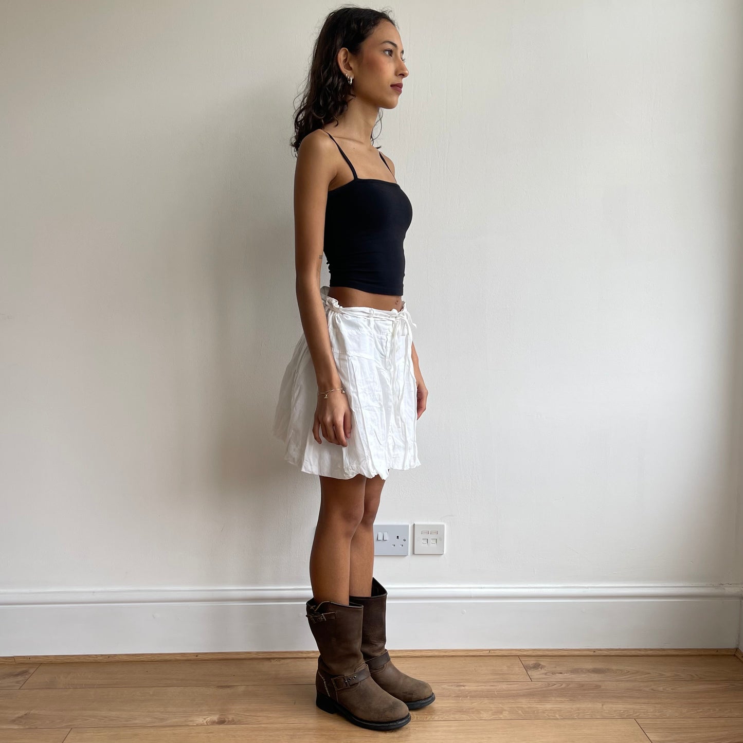 White bubble skirt - Size M