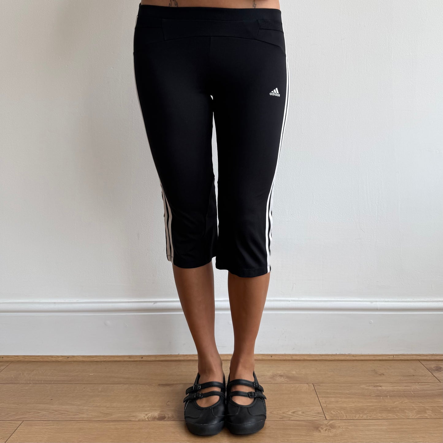 Black Adidas capris - Size S