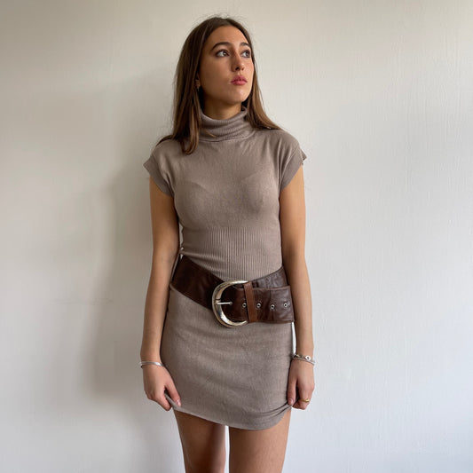 Large brown belt - OS