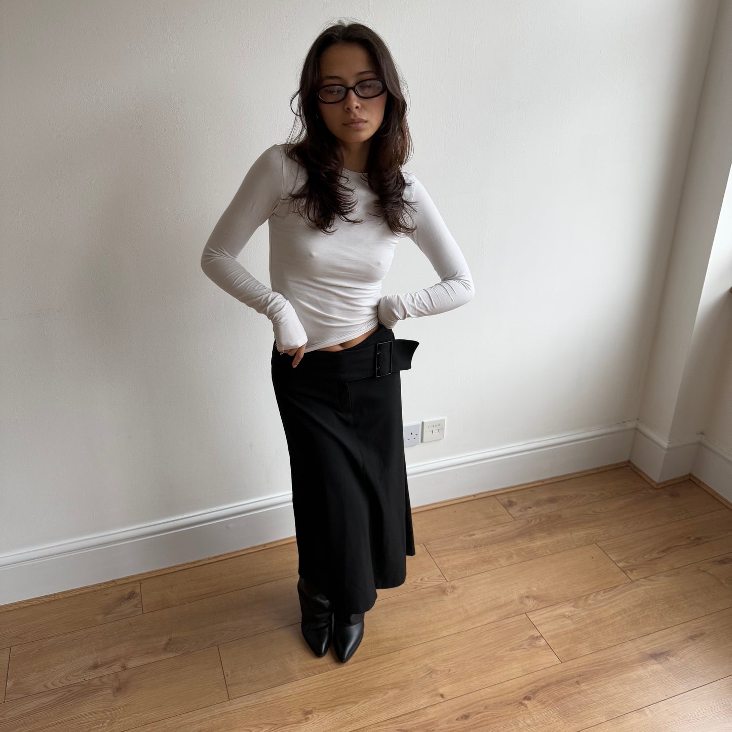Cop Copine belt skirt - Size S