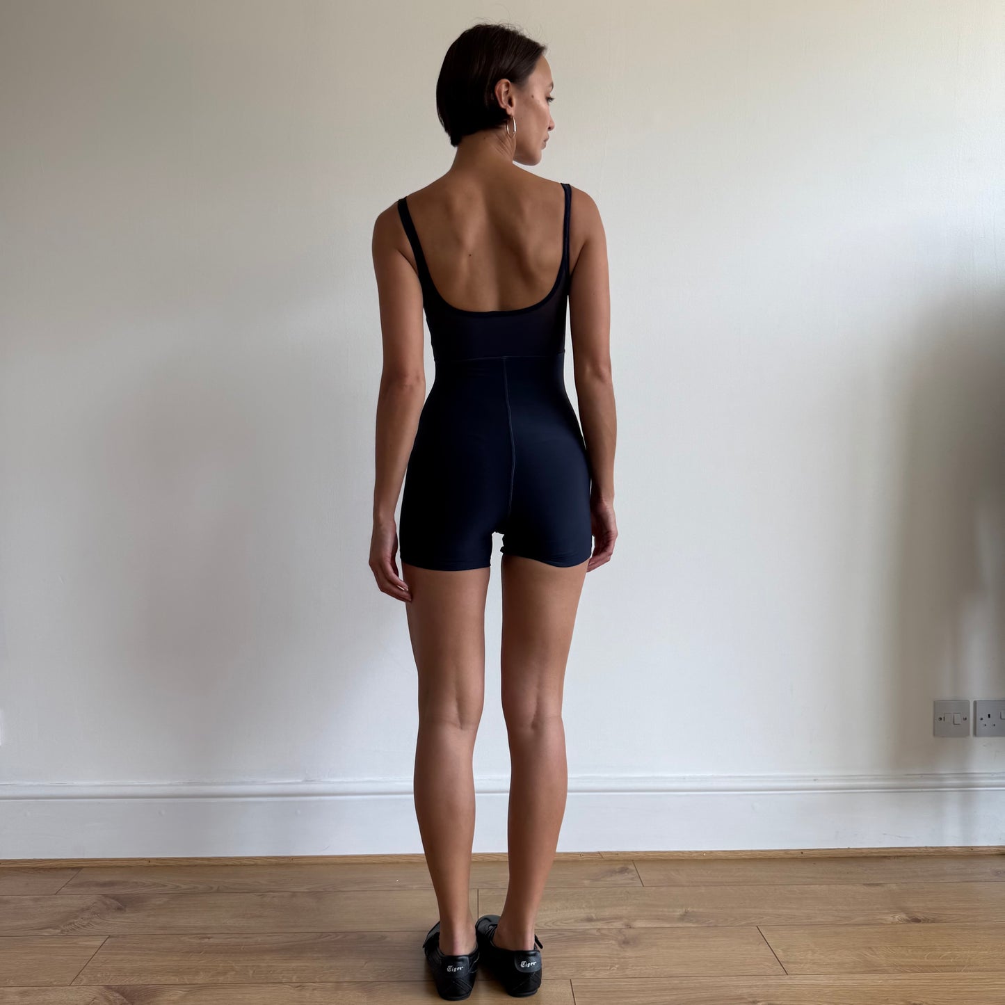Mint + Navy Nike leotard - Size XXS-XS