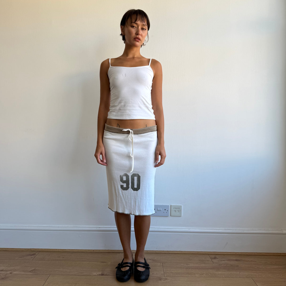 Number 90 graphic midi skirt - Size S-M
