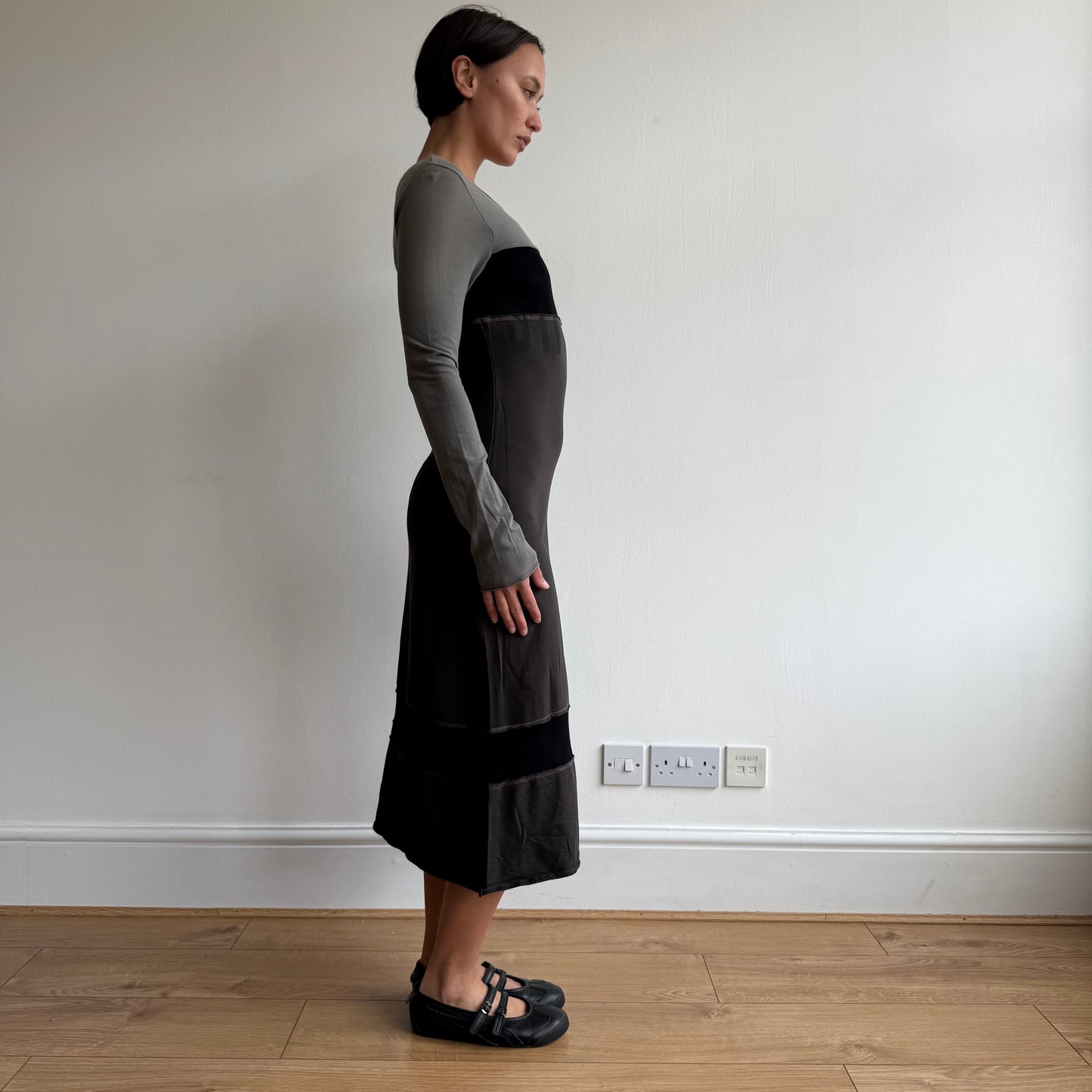 Cop Copine long sleeve maxi dress - Size S + M/L