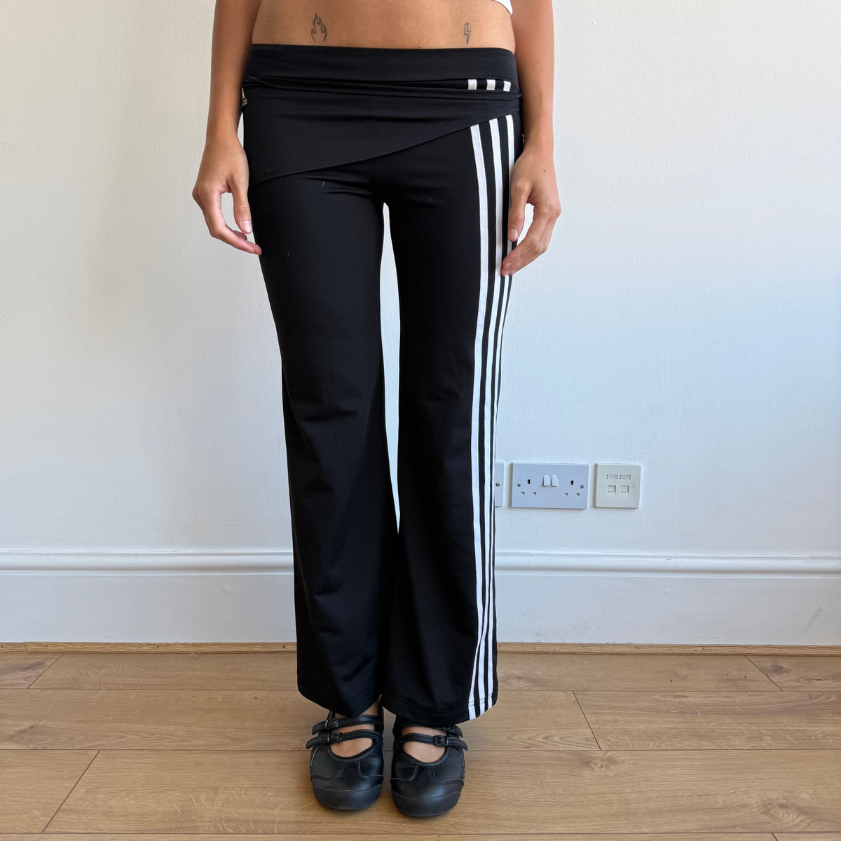 Black skirt Adidas pants - Size XS