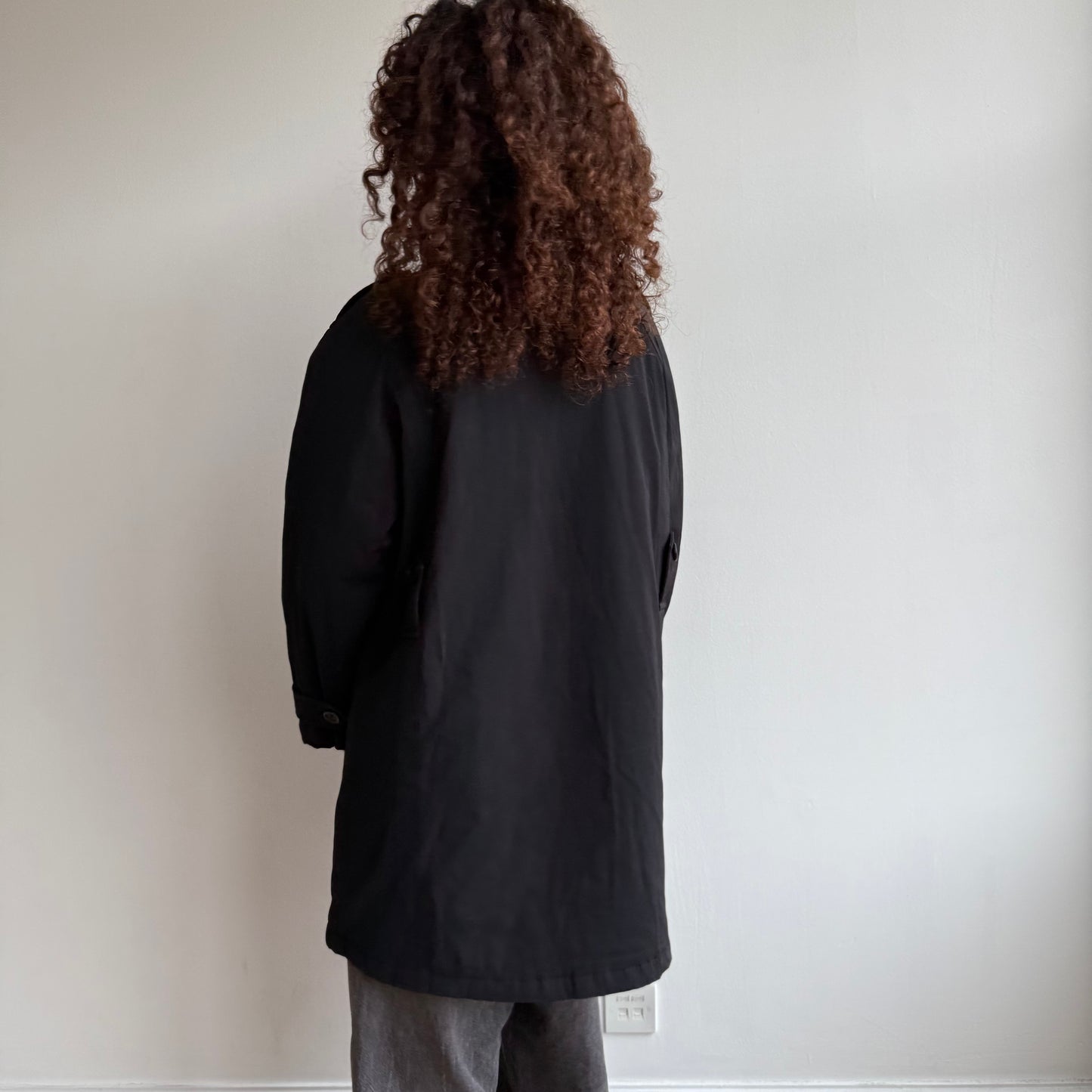 Asymmetric button trench coat - Size M