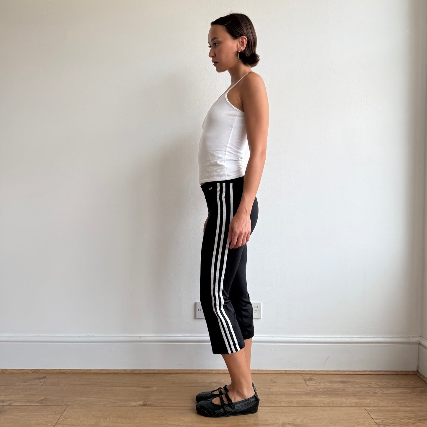 Black Adidas capris - Size S