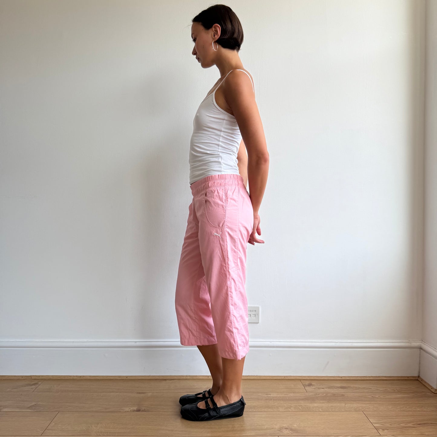 Pink Puma capris - Size S/M