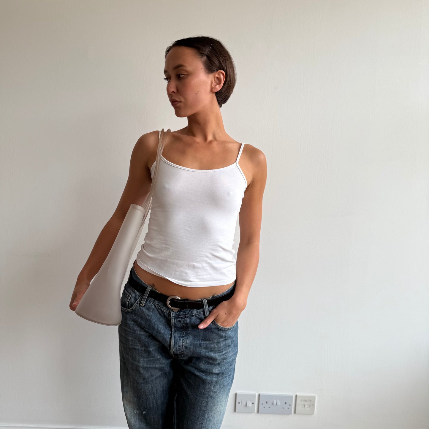 Grey jelly bag - One Size