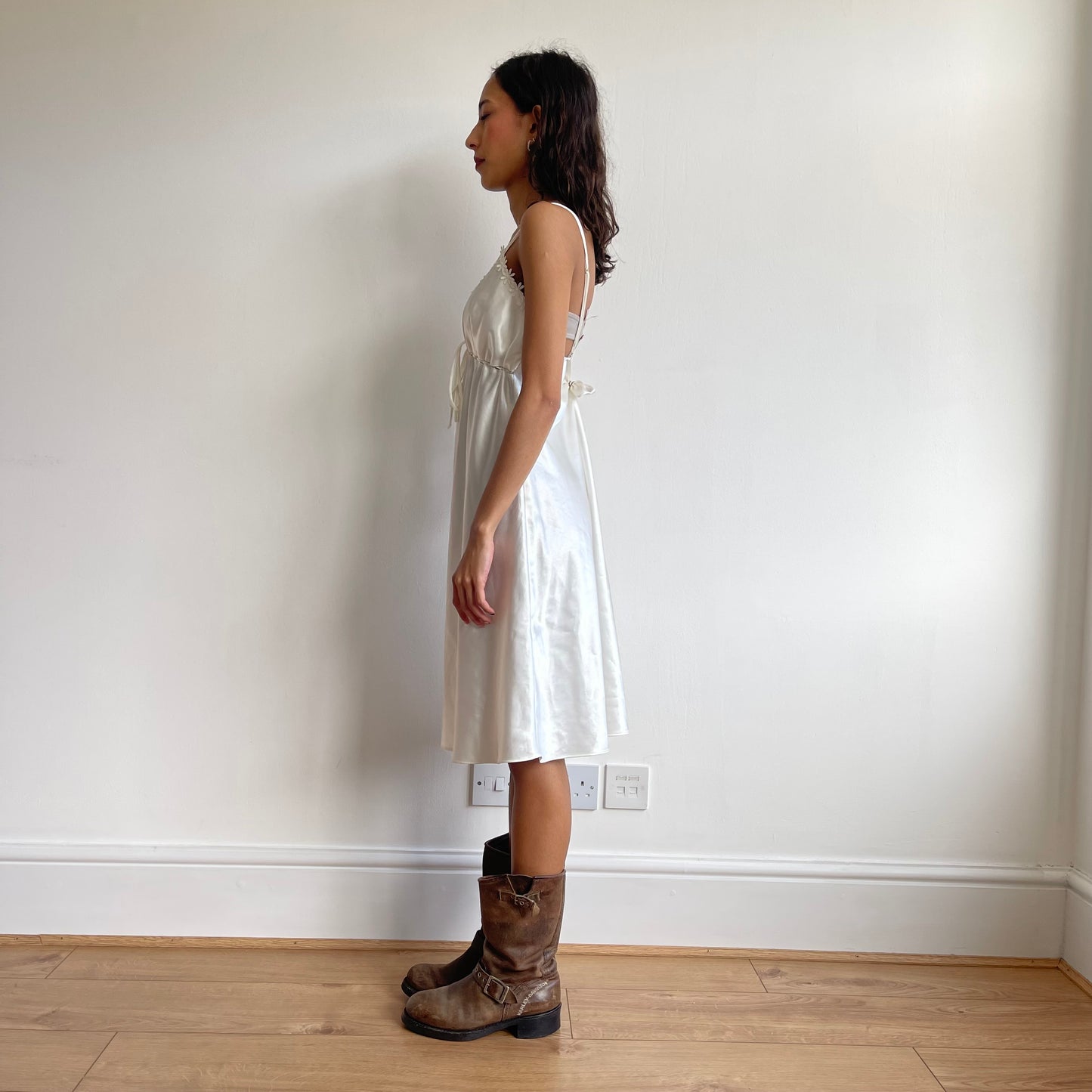 Satin slip dress - Size M/L