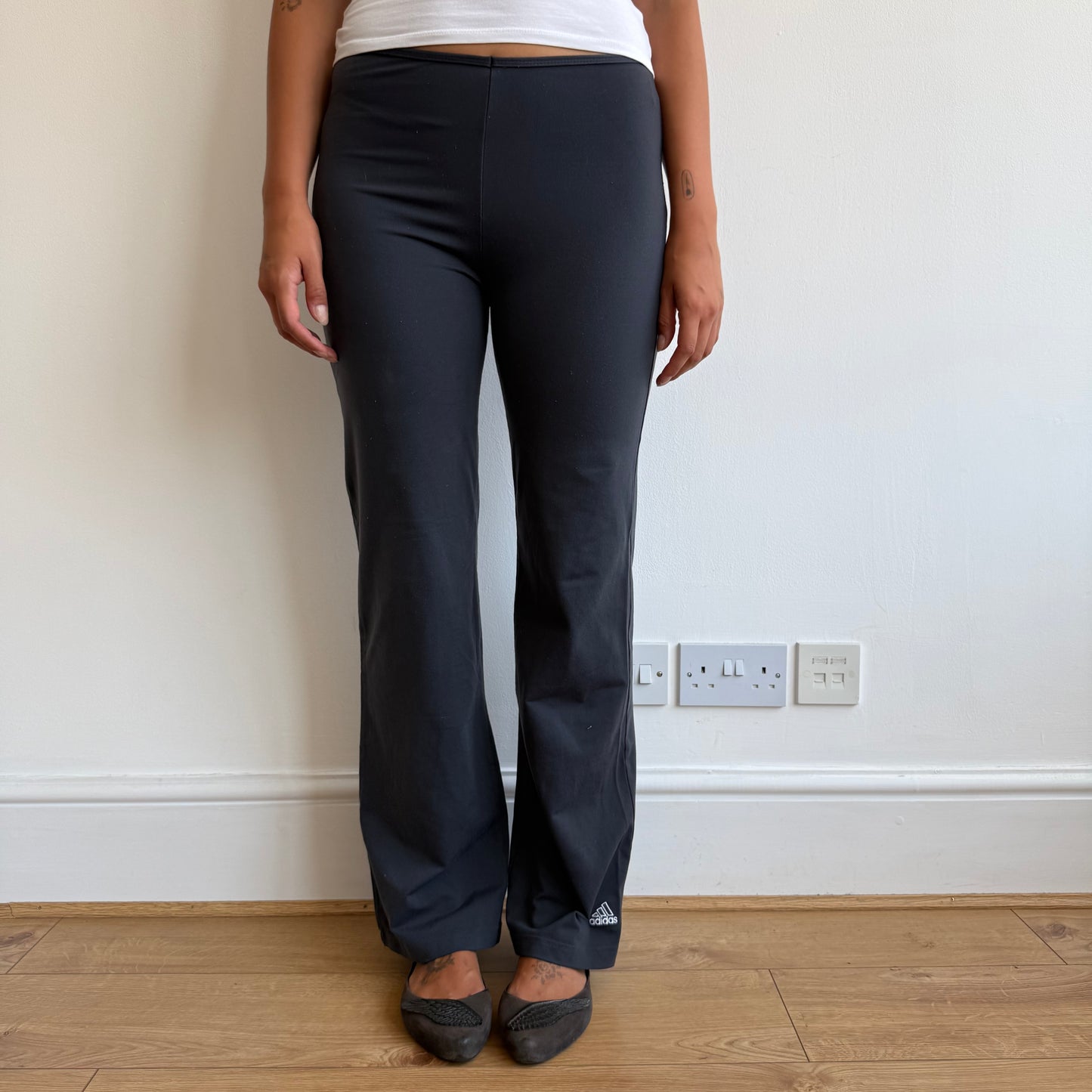 Adidas flared yoga pants- Size S