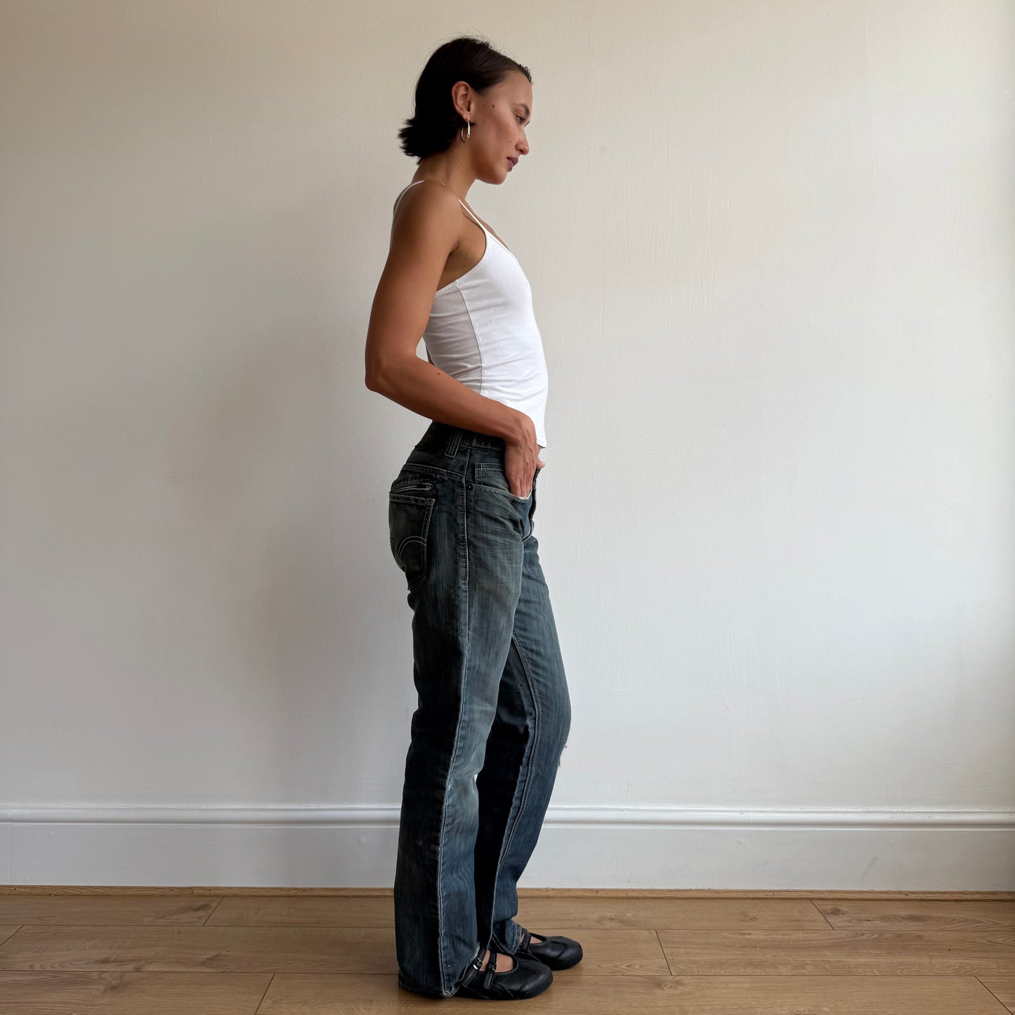 Levi’s green wash jeans - Size 31x32