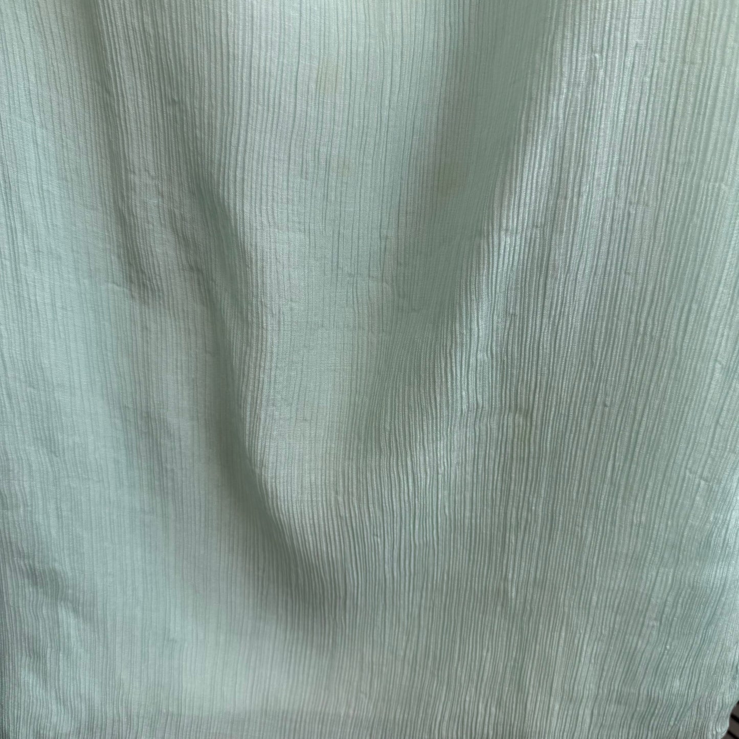 Turquoise chiffon midi dress - Size XS/S