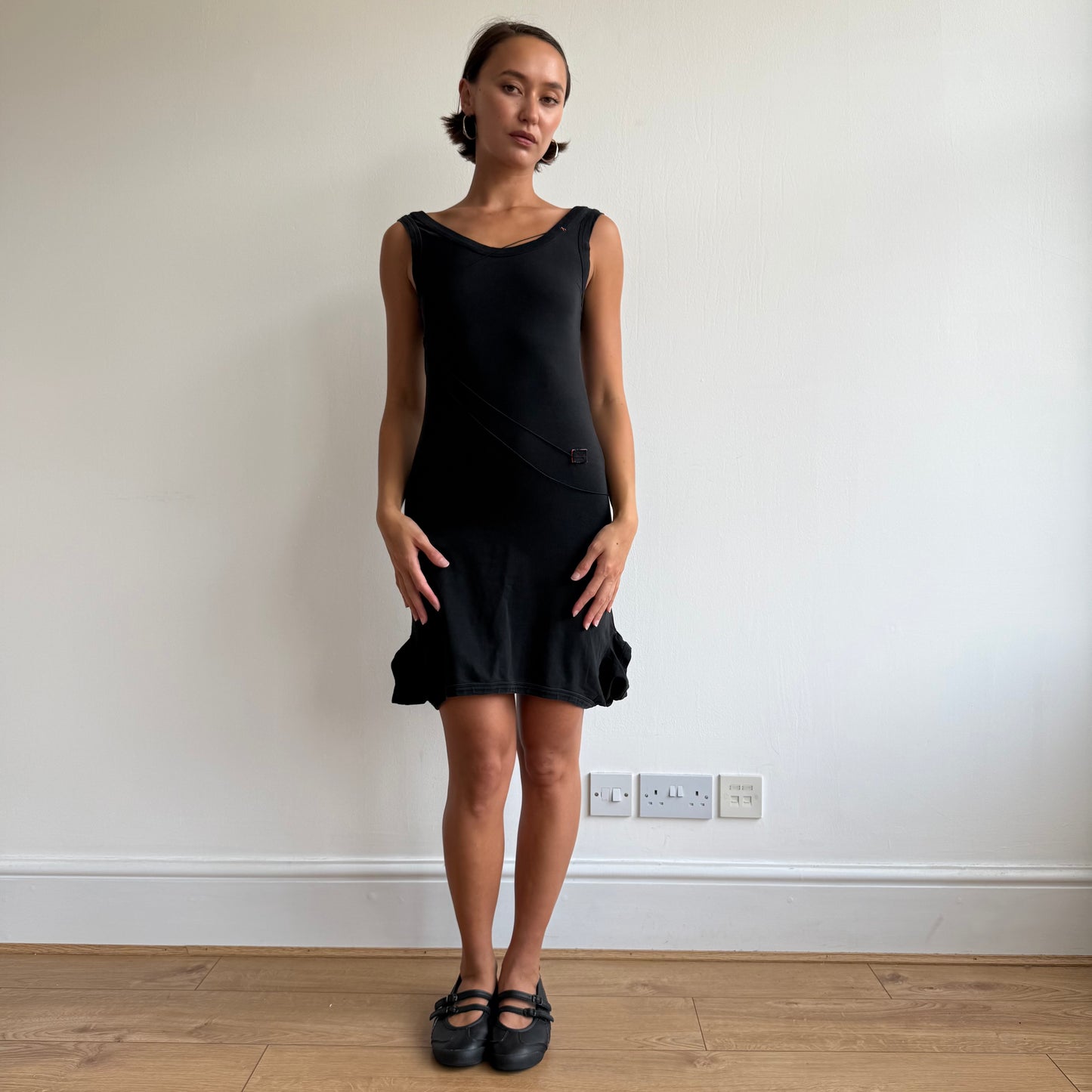 Cop Copine black mini dress - Size S/M
