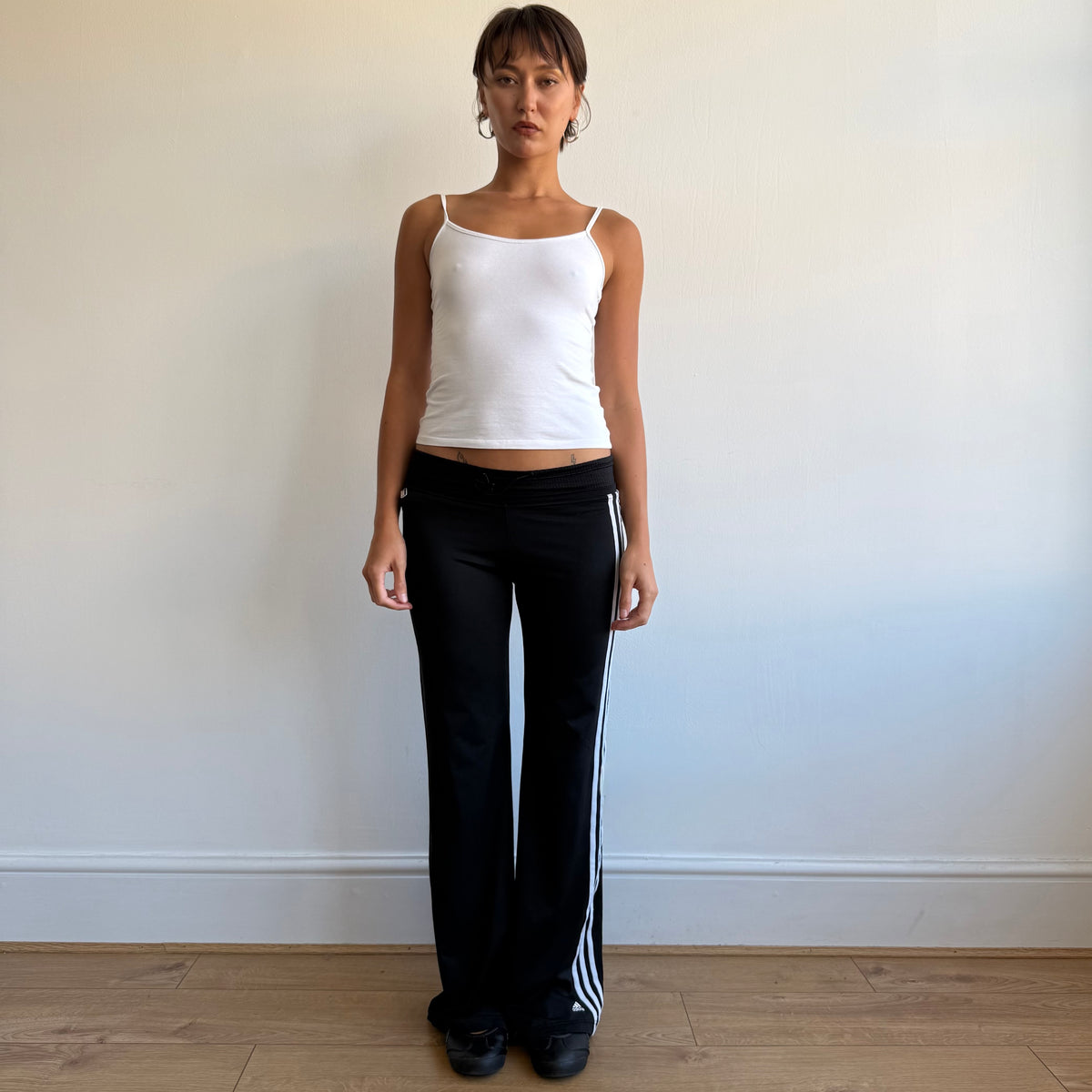 Adidas toggle waist yoga pants - Size S
