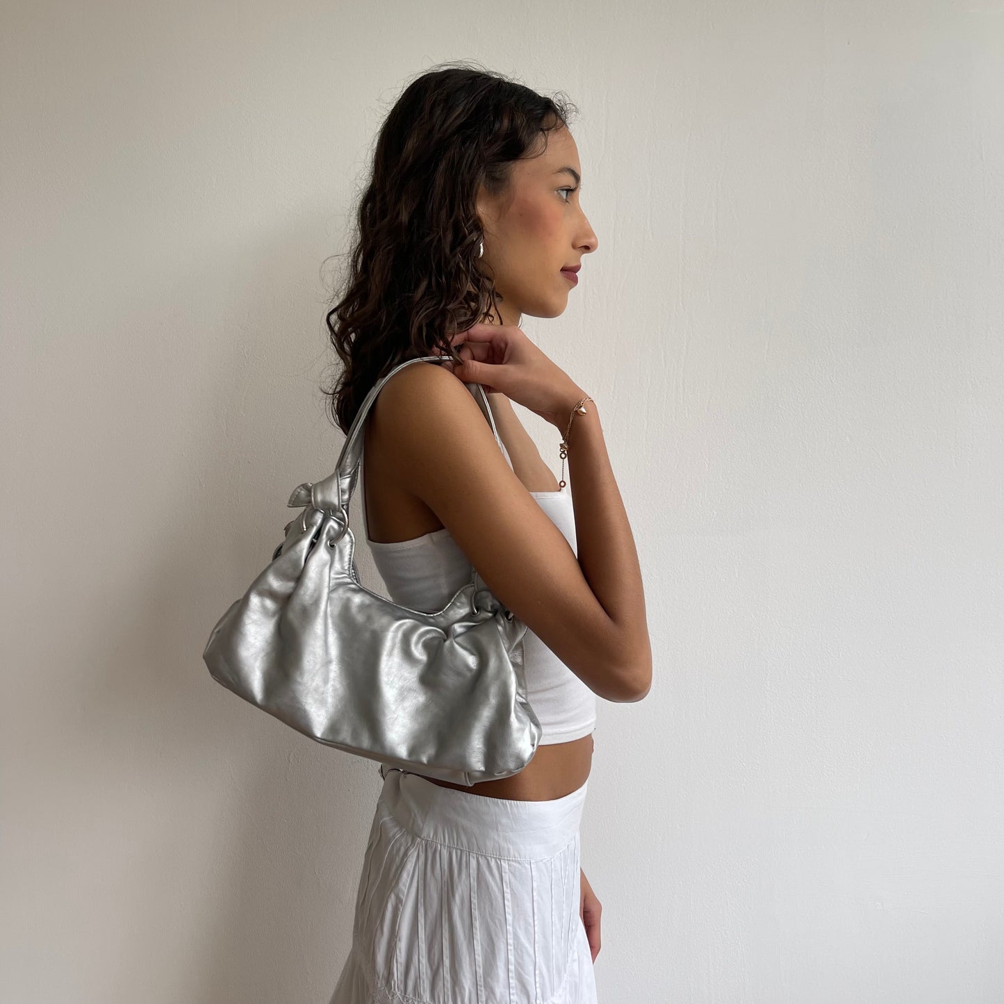 Silver mini bag - OS