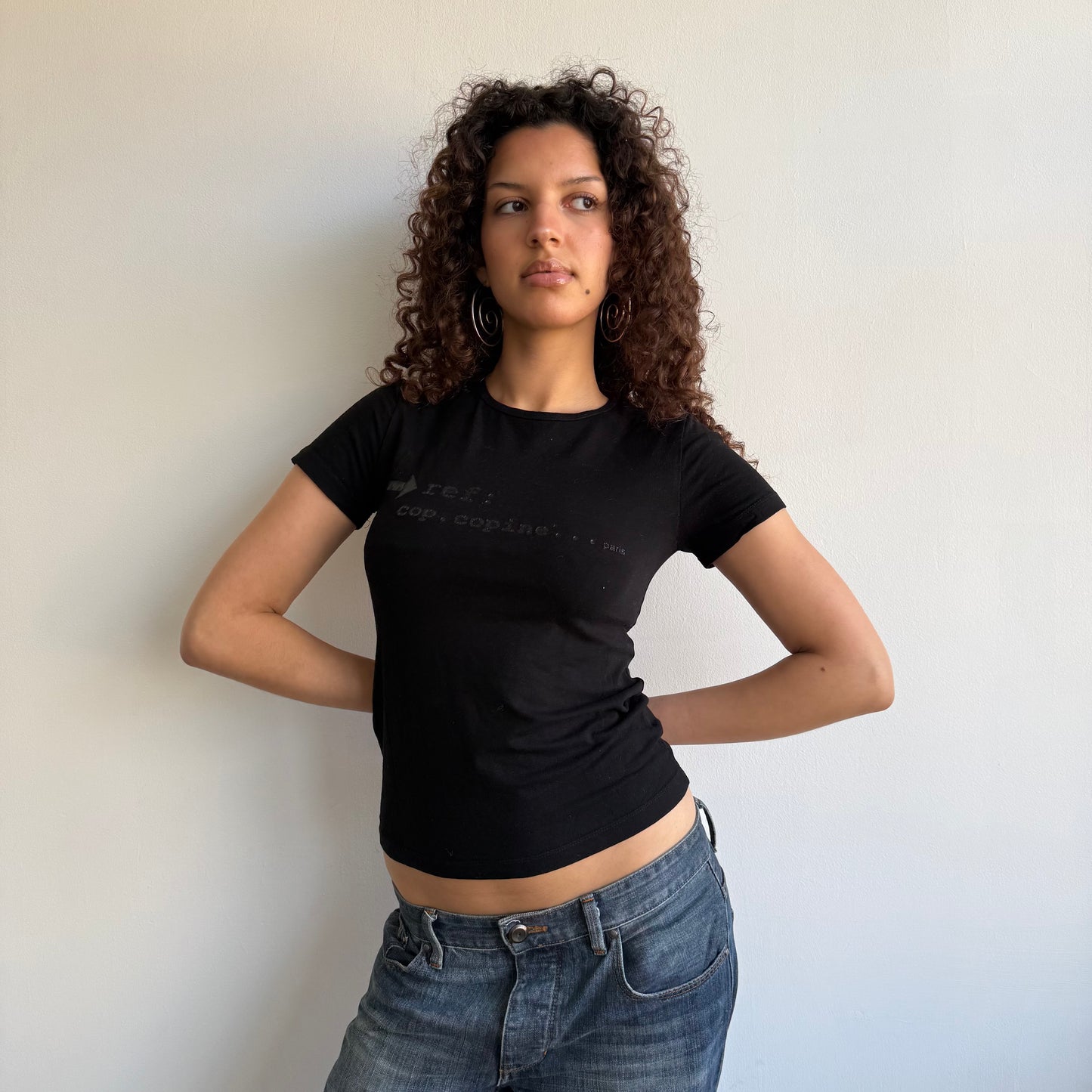 Cop Copine baby tee - Size S/M