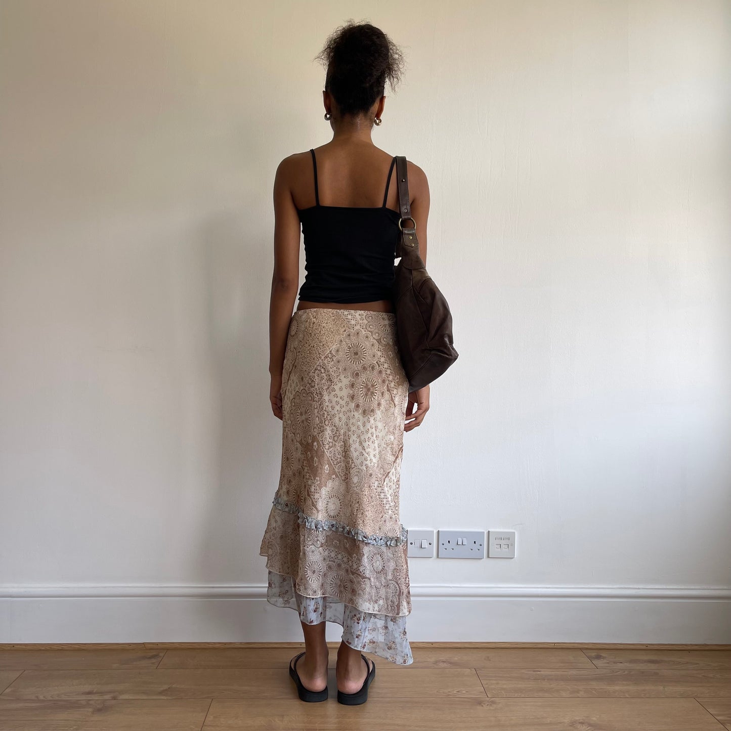 Paisley midi skirt - Size S