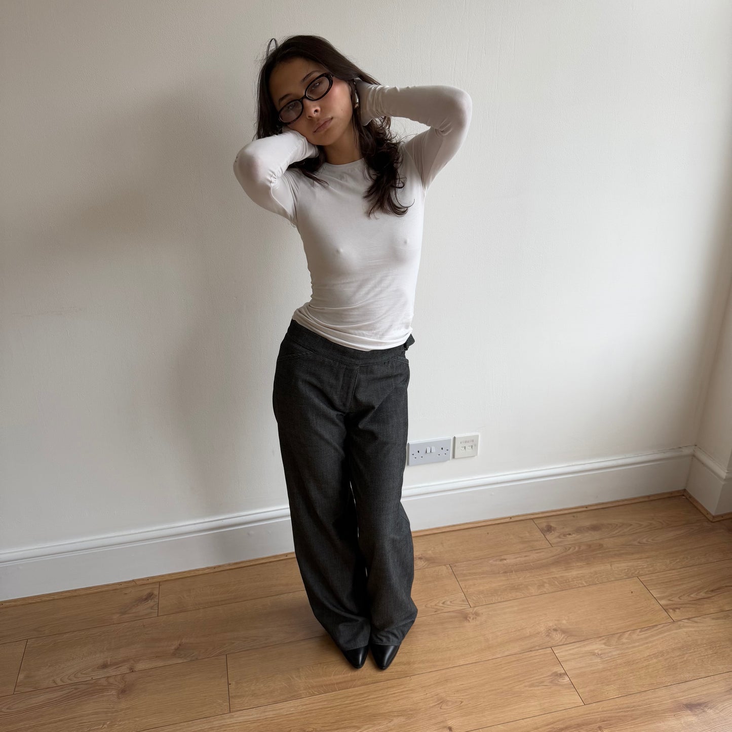 Grey Cop Copine suit trousers - Size XS