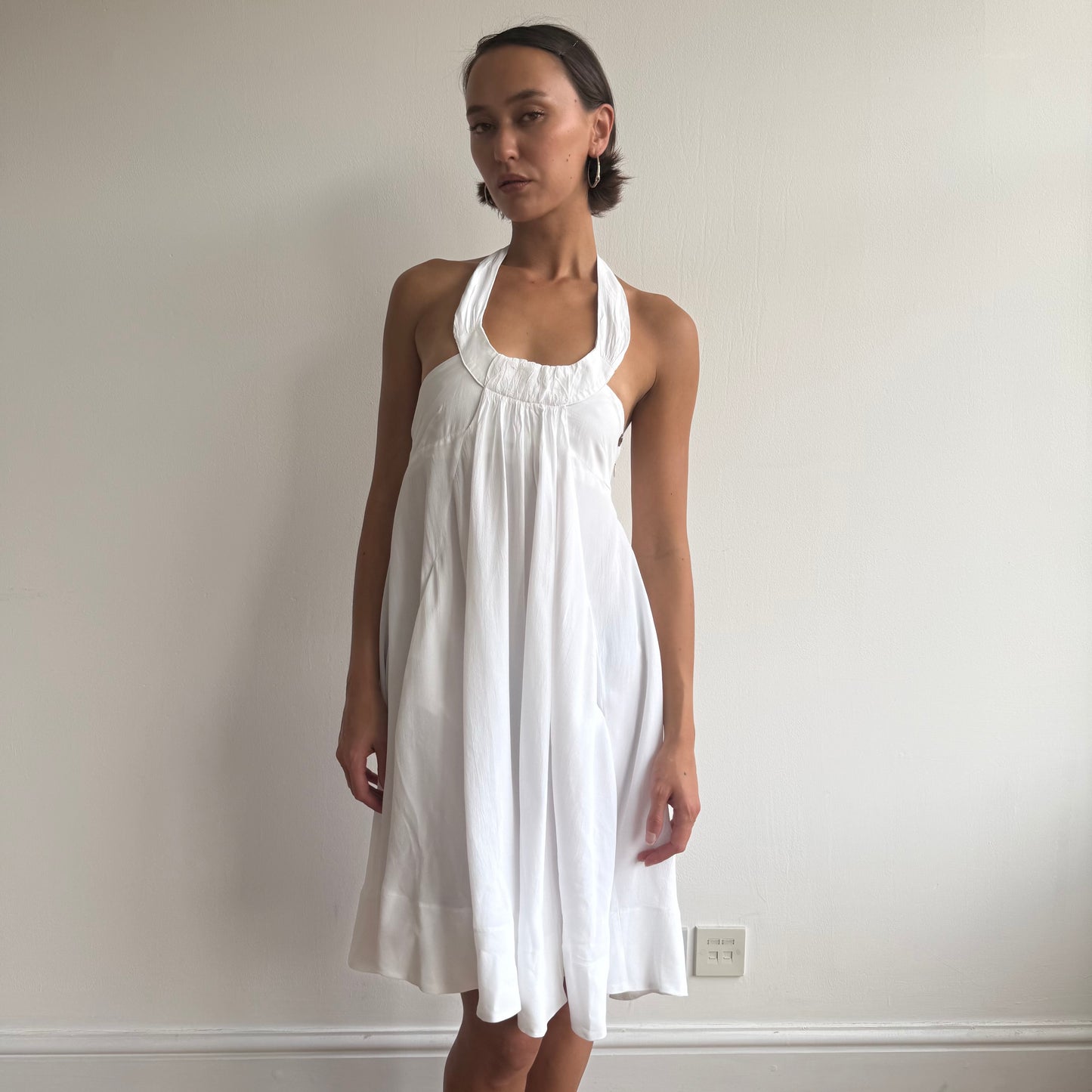 Miss Sixty white halter dress - Size S