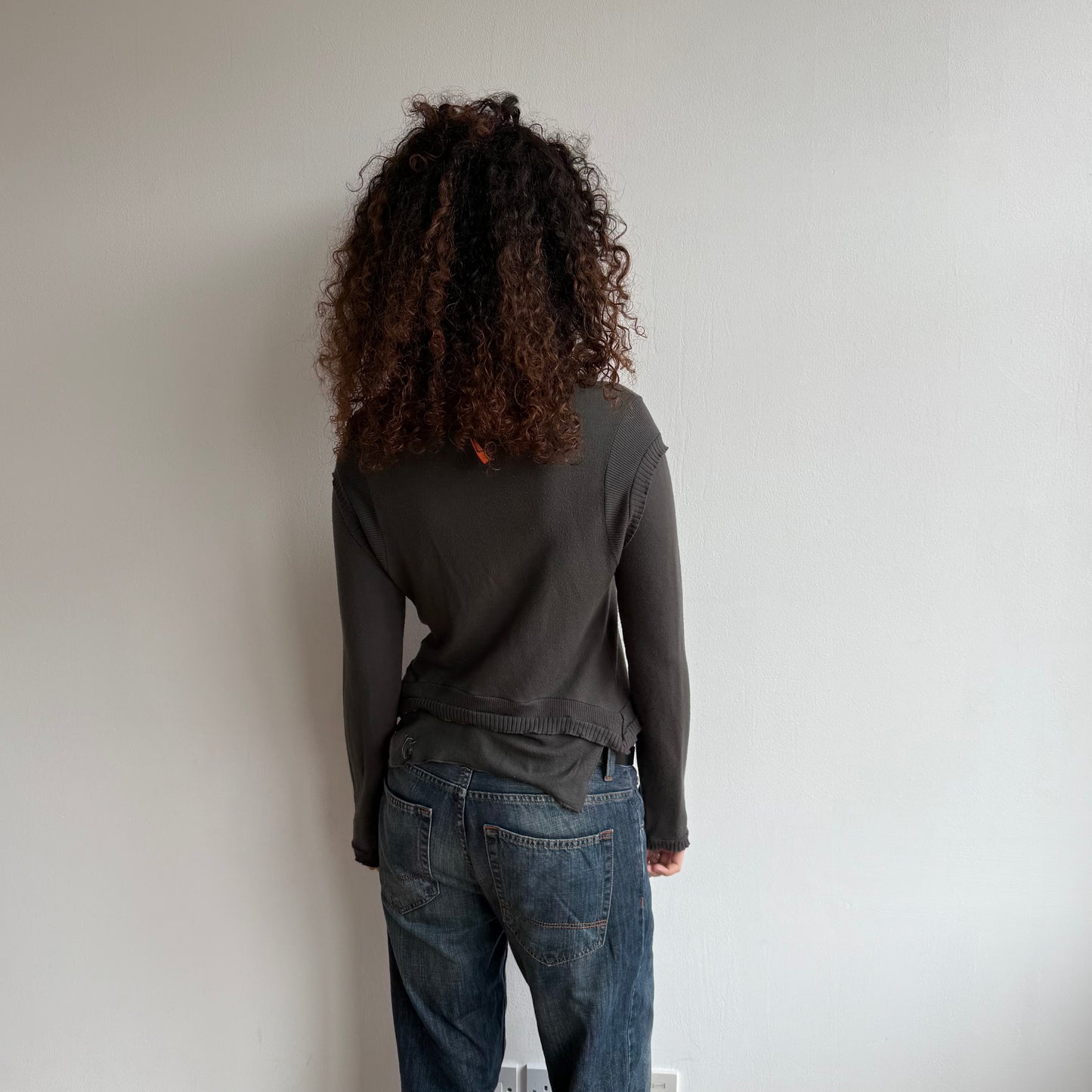Cop Copine grey cardi - Size M