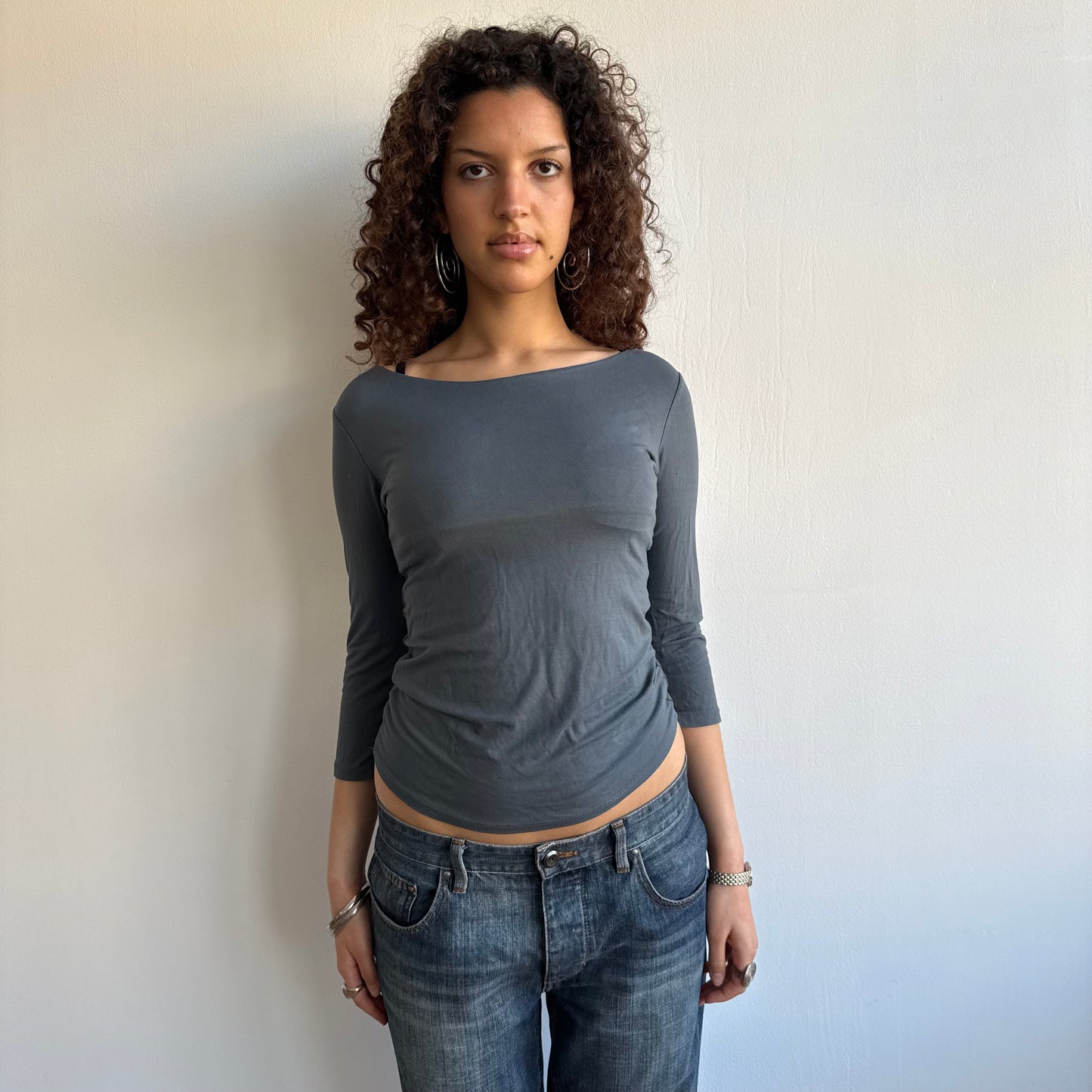 Slinky bateau 3/4 top - Size S